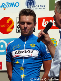 European Champion Kris Boeckmans