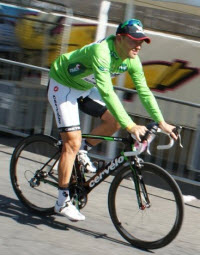 Tour de France Green Jersey winner Thor Hushovd