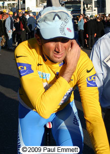 Italian cyclist Davide Rebellin